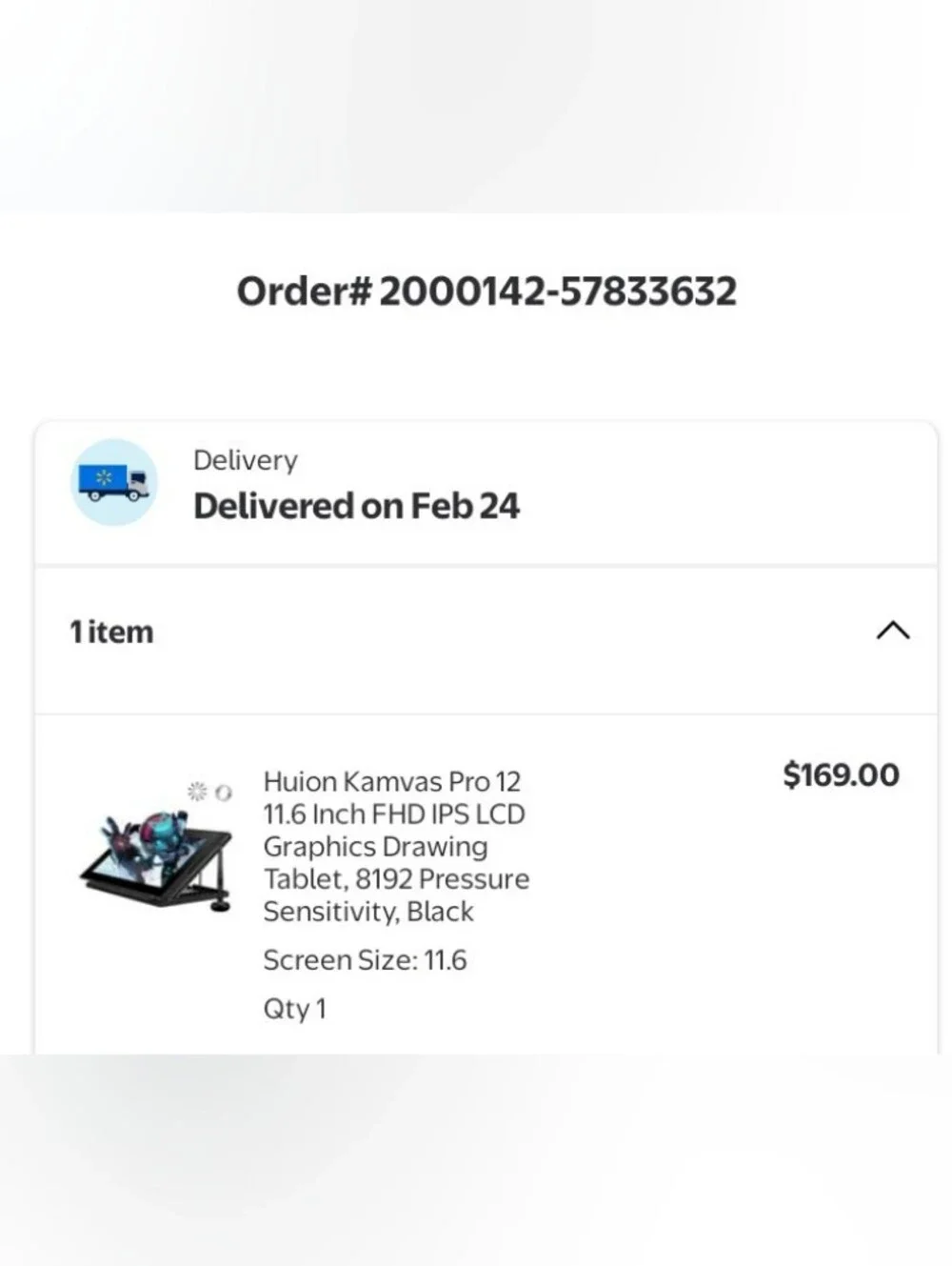 Huion Kamvas Pro12 Graphics Drawing Tablet.  8192 Pressure Sensitivity.